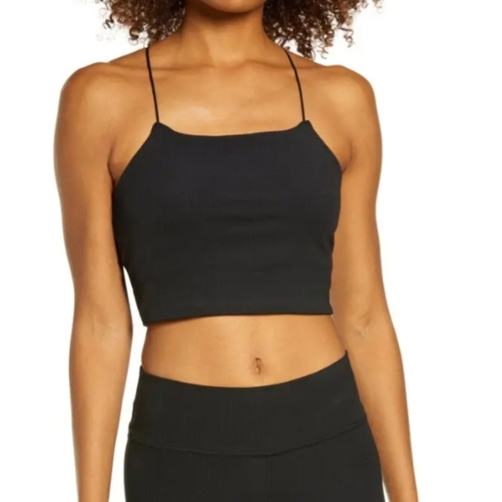 Nike Yoga Luxe‎ StrappyCropped Tank Top Size Small